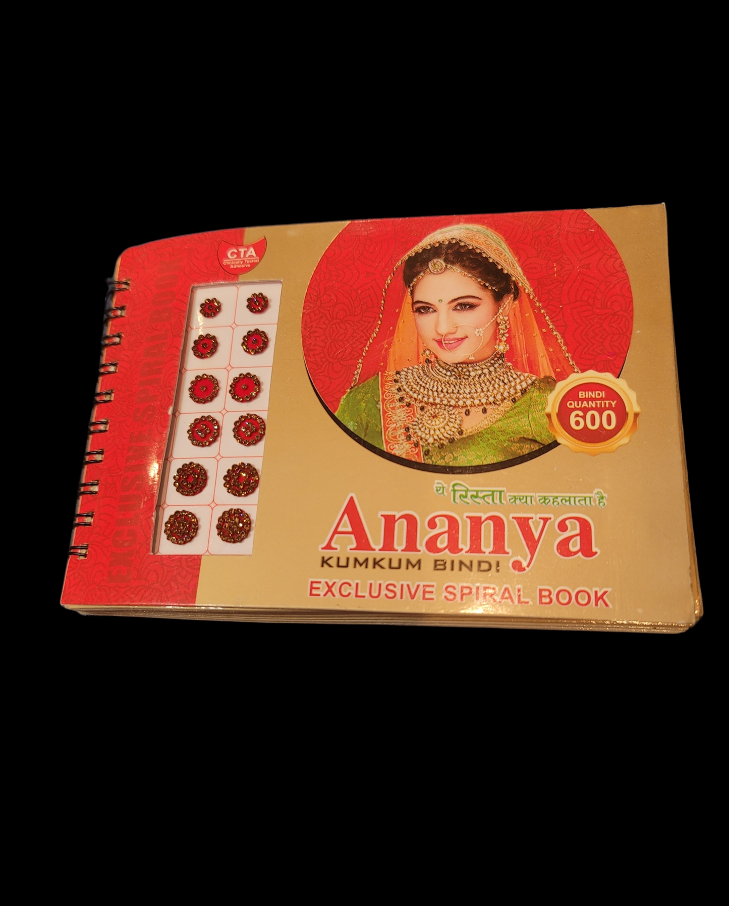 Best Quality Kumkum Bindi Book 600 Count