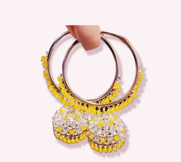 Large Bali Earrings (Very Lightweight)