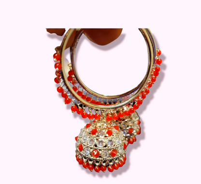 Large Bali Earrings (Very Lightweight)