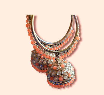 Large Bali Earrings (Very Lightweight)