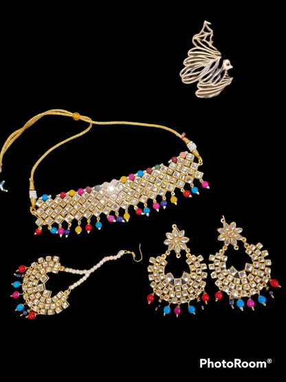 Kundan Stone Choker set