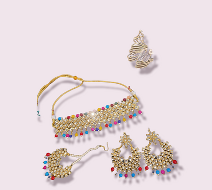 Kundan Stone Choker set