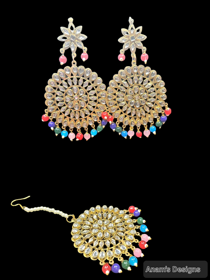 Kundan earring