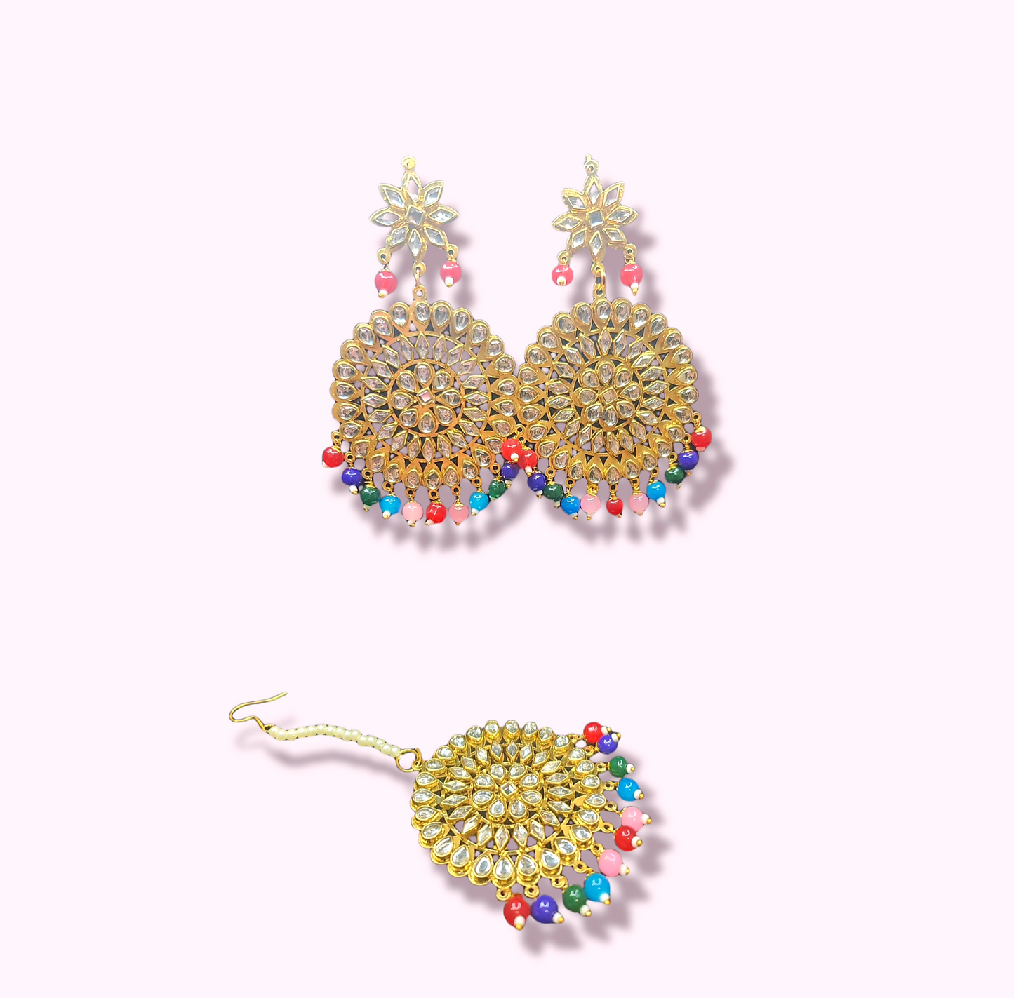 Kundan earring