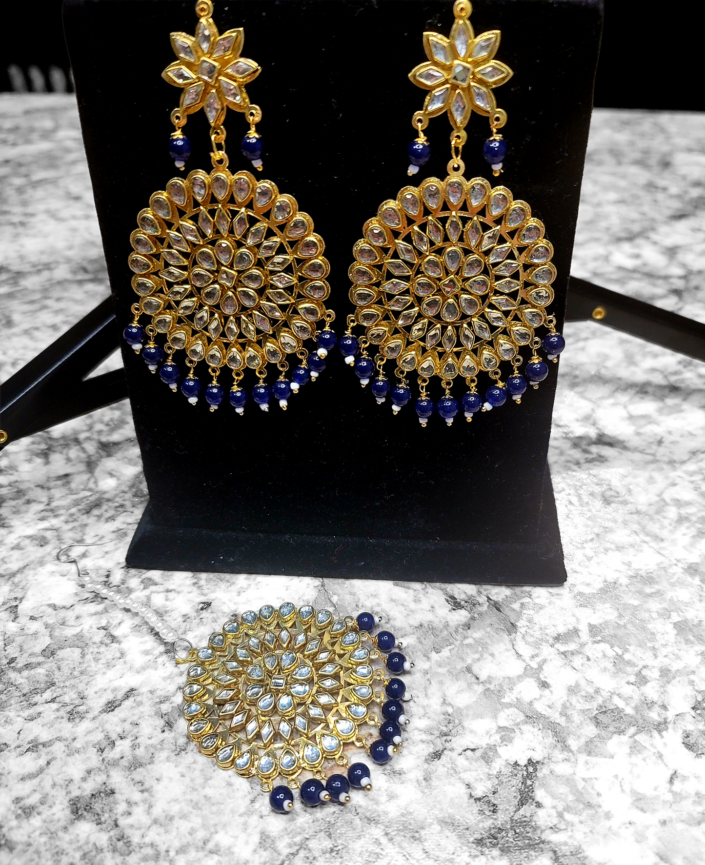 Kundan earring