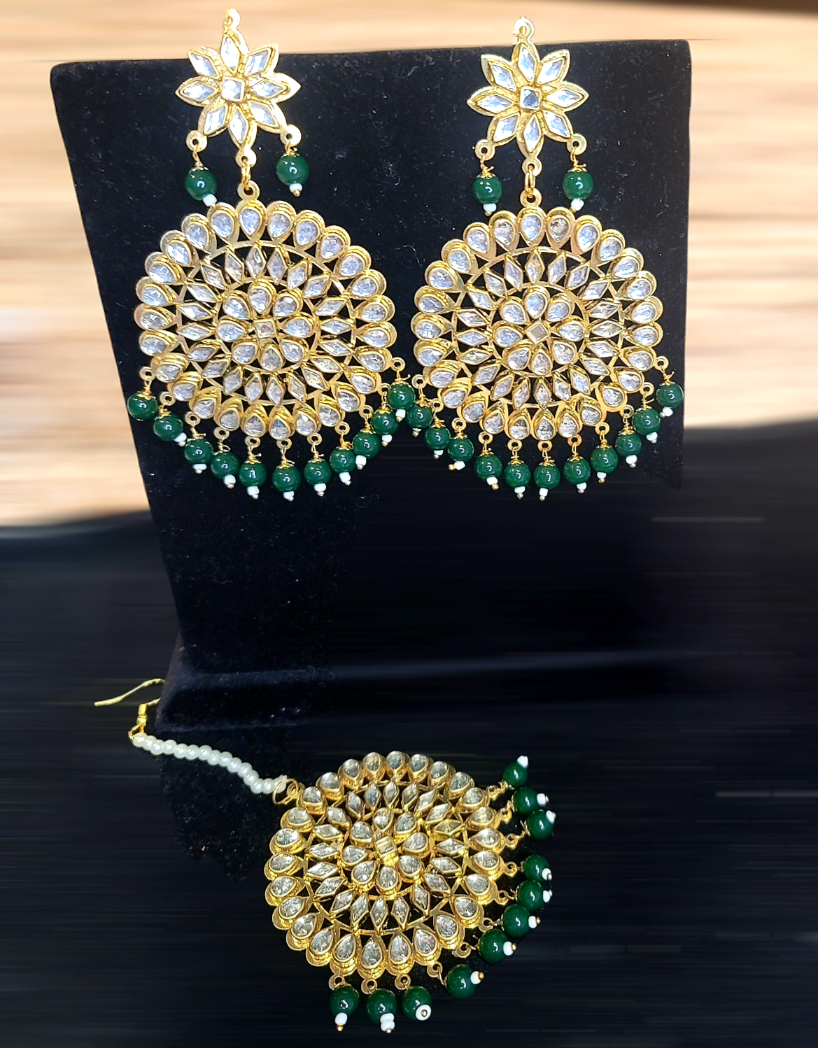 Kundan earring