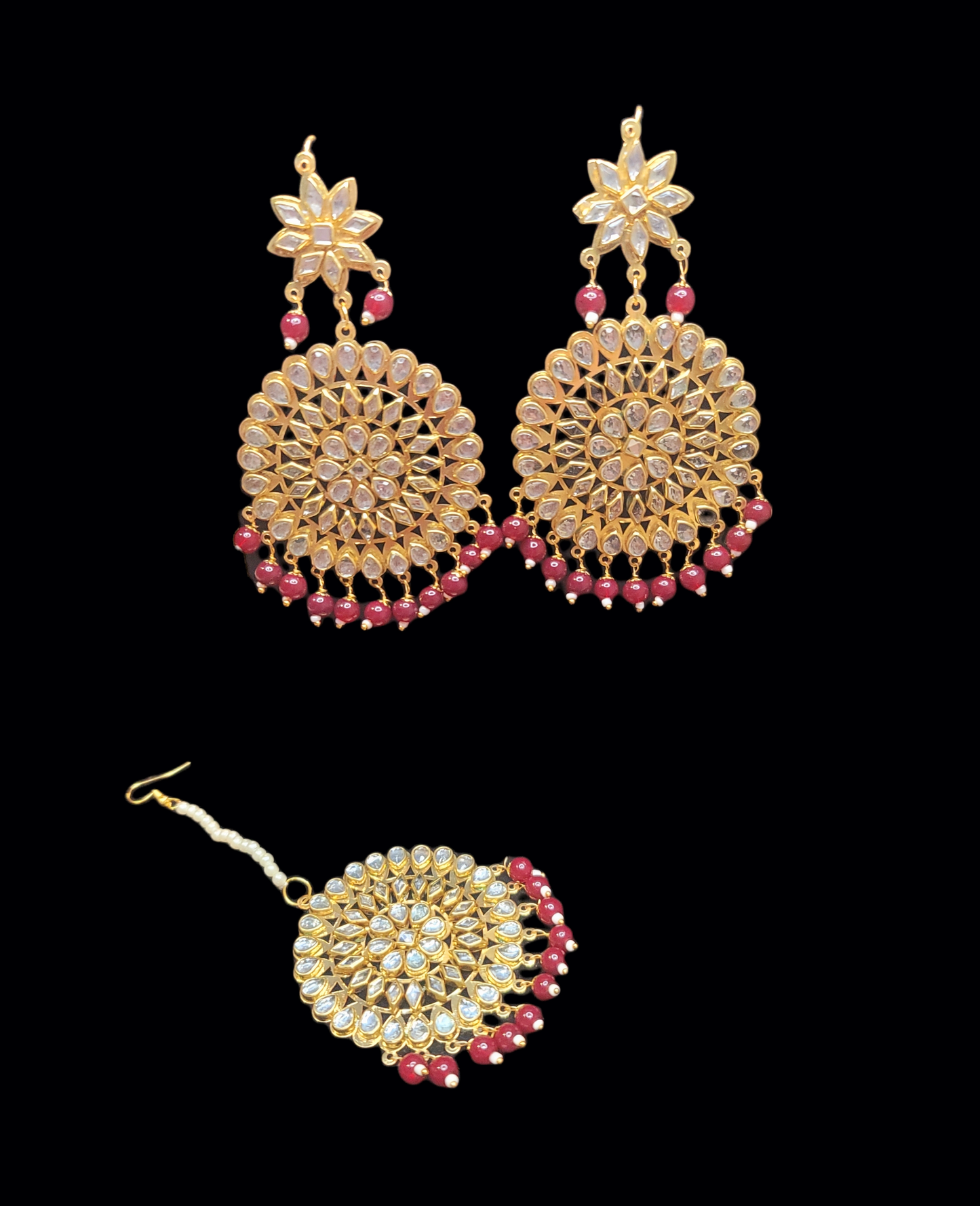 Kundan earring