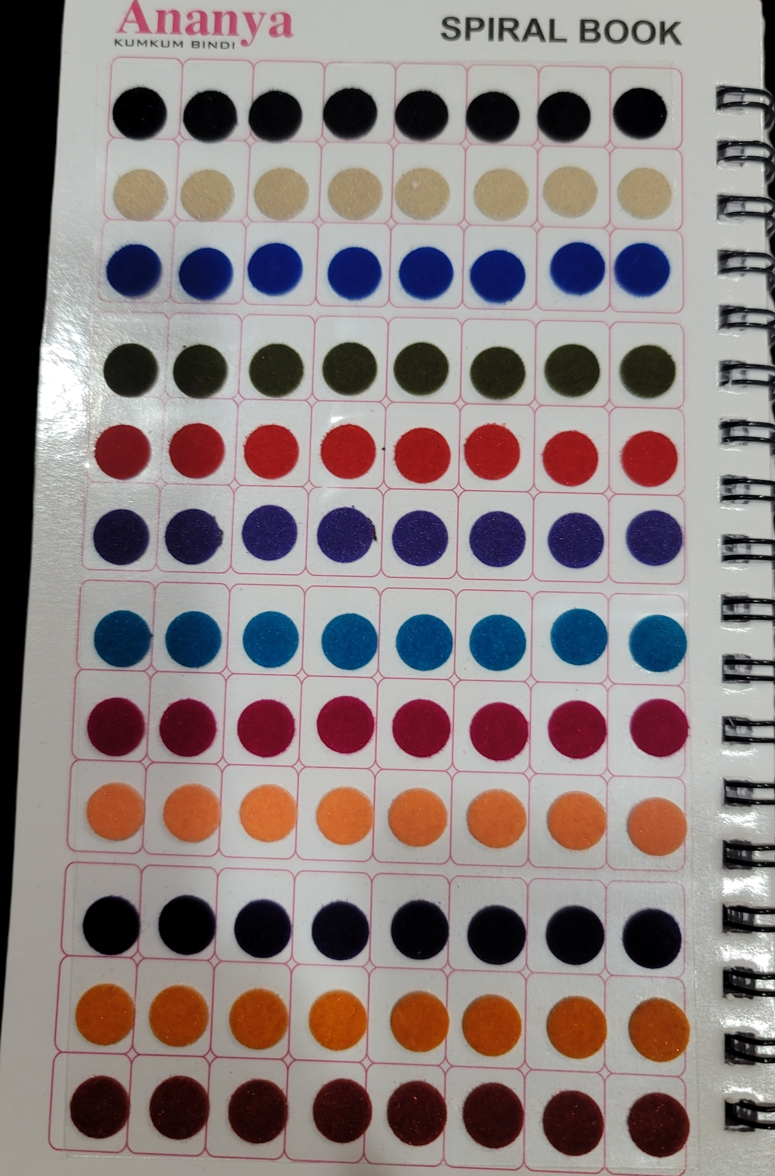 Kumkum Bindi Book Plain (Big)