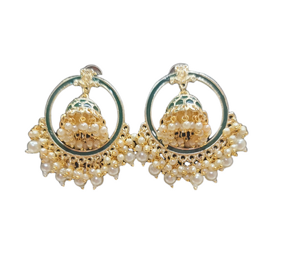 Jhumki in Bali Earrings(2 in 1 Look)