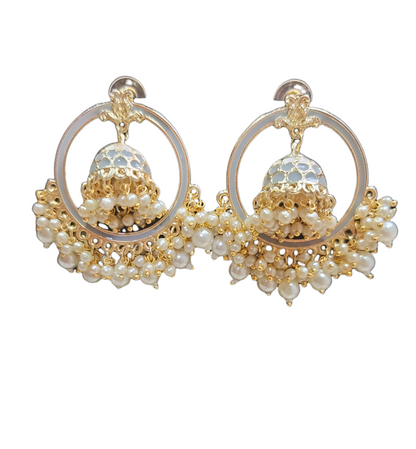Jhumki in Bali Earrings(2 in 1 Look)