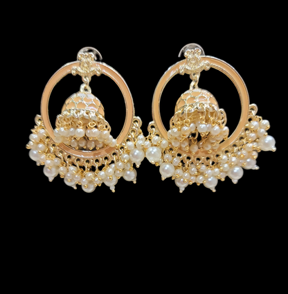 Jhumki in Bali Earrings(2 in 1 Look)