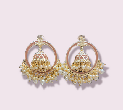 Jhumki in Bali Earrings(2 in 1 Look)
