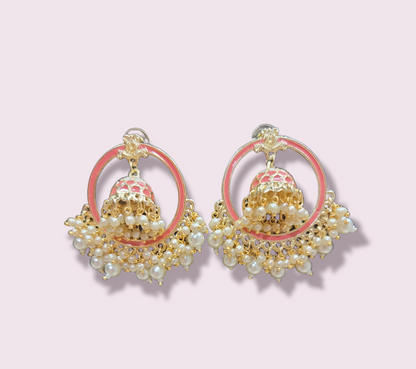 Jhumki in Bali Earrings(2 in 1 Look)