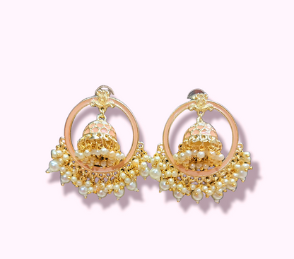 Jhumki in Bali Earrings(2 in 1 Look)