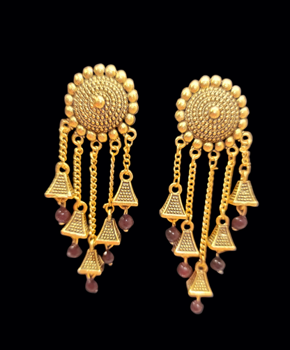 Trending Drop Earring Brown