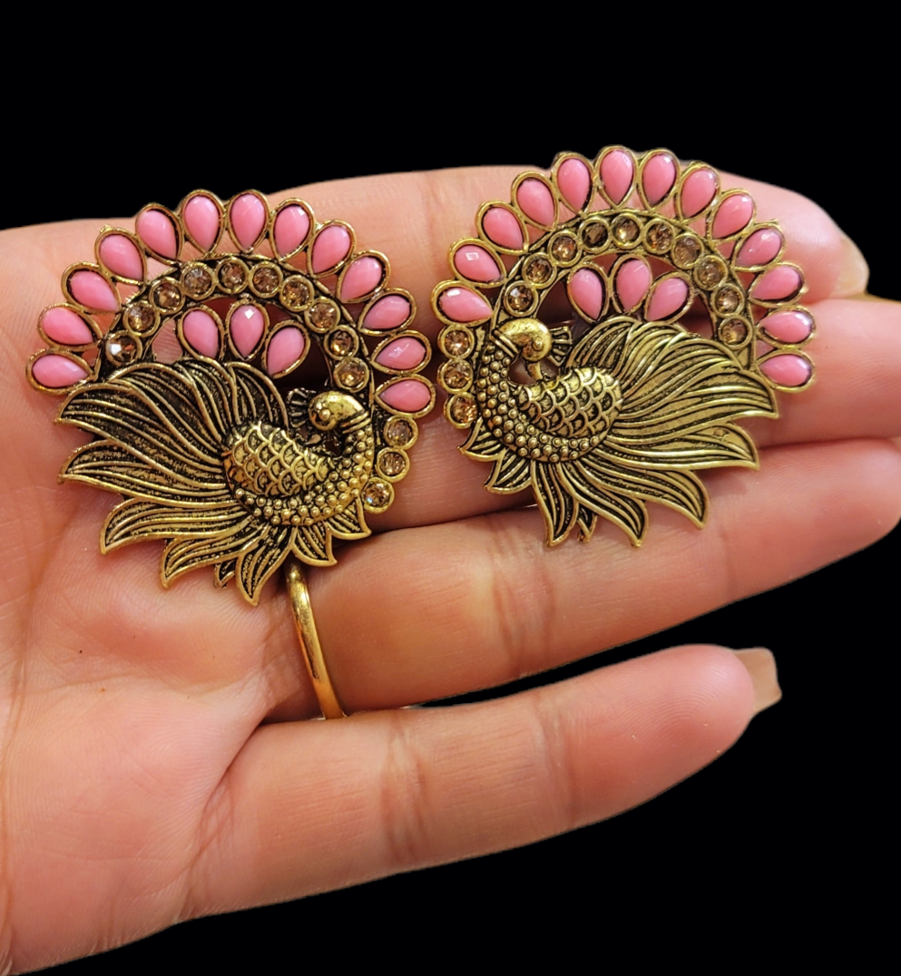 Peacock Studs