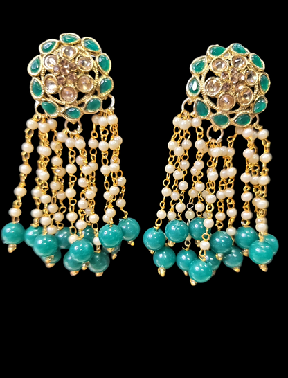Stone Beaded Earrings
