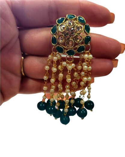 Stone Beaded Earrings
