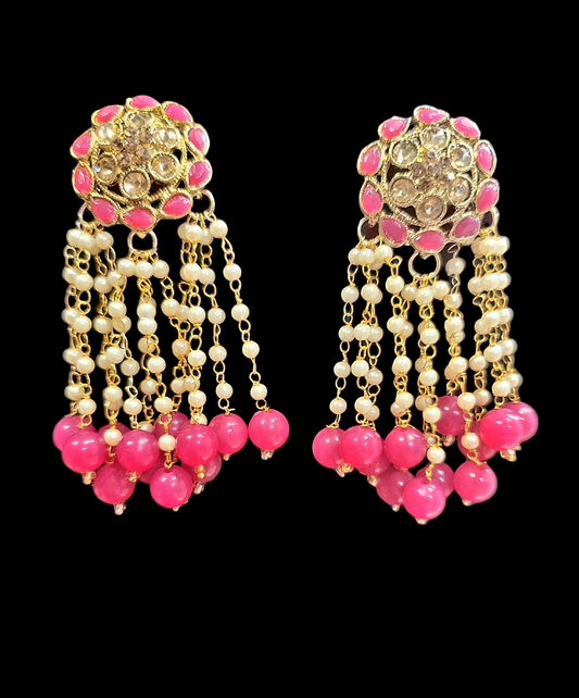 Stone Beaded Earrings