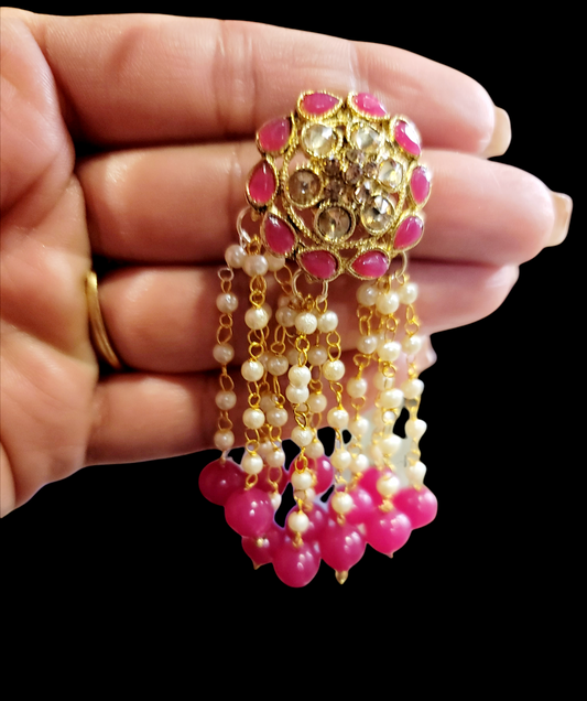 Stone Beaded Earrings
