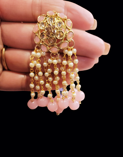 Stone Beaded Earrings