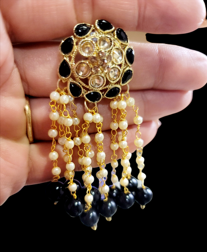 Stone Beaded Earrings