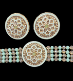 Stone Studded Kundan Choker Set (Simple)