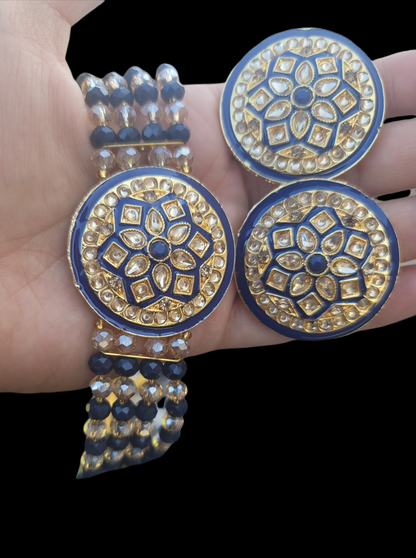 Stone Studded Kundan Choker Set (Simple)