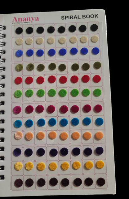 Kumkum Bindi Book Plain (Medium)