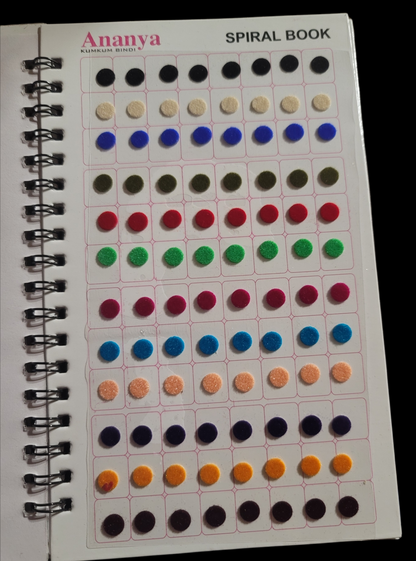 Kumkum Bindi Book Plain (Medium)