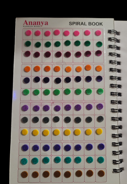 Kumkum Bindi Book Plain (Medium)