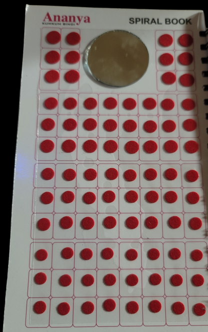 Kumkum Bindi Book Plain (Medium)