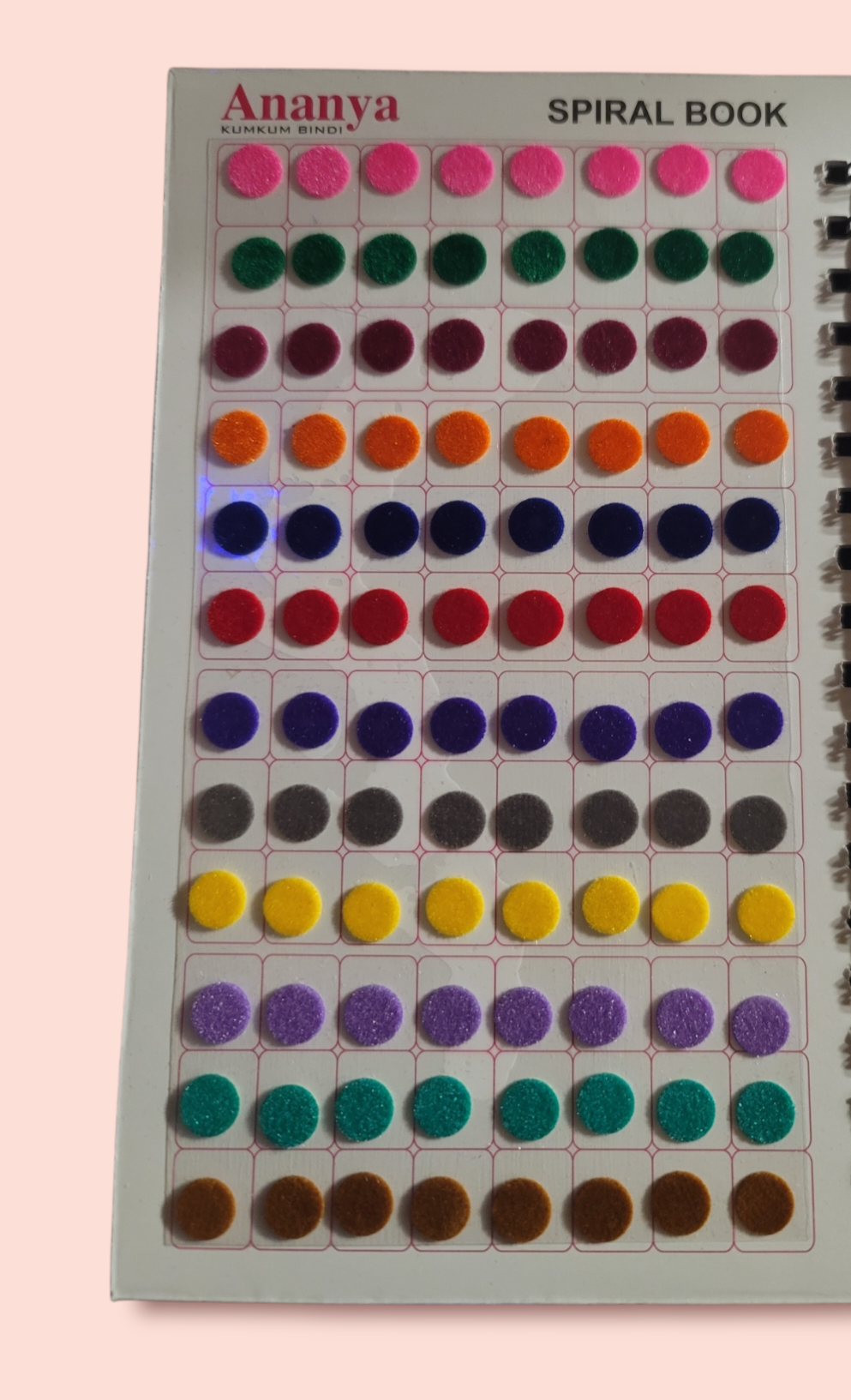 Kumkum Bindi Book Plain (Medium)