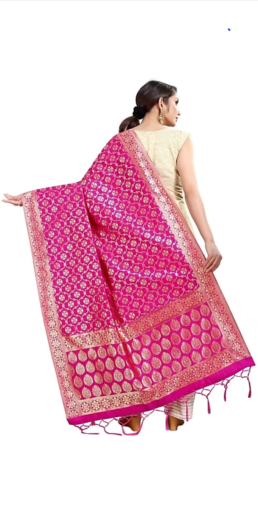 Jacquard Woven Women Dupatta