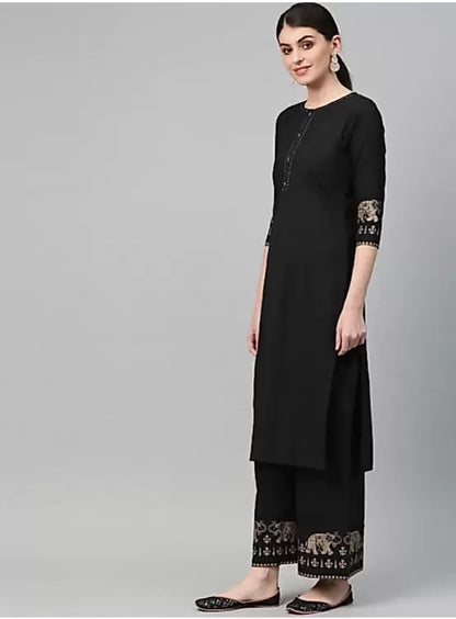 Women Kurta & Pants with Dupatta Set