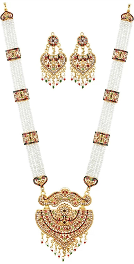 Traditional Gold-Plated Rani Haar