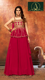 Trending Sharara Suit (Hot Pink)