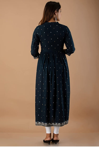2pc Designer High Cut Straight Kurta