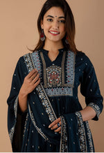 2pc Designer High Cut Straight Kurta
