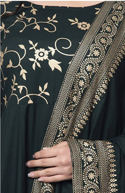2pc Anarkali Kurti Set With Dupatta
