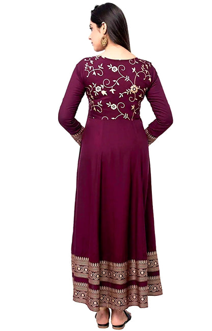 2pc Anarkali Kurti Set With Dupatta