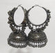Handmade Oxidized Lightweight Antique Jhumki Set