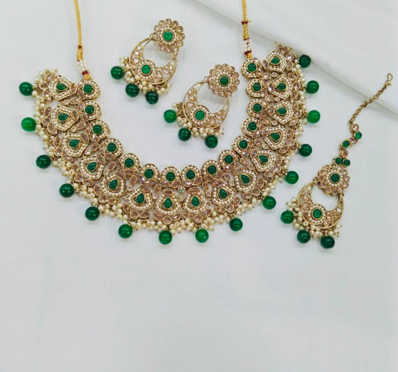 Super Quality Polki Necklace Set