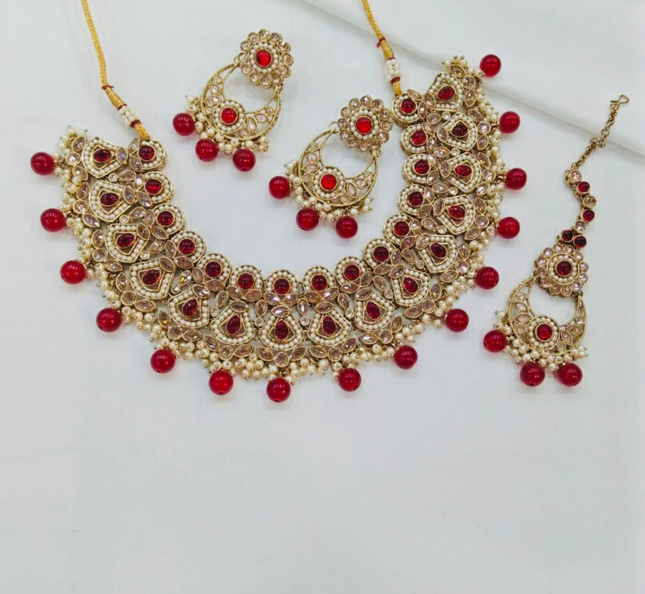 Super Quality Polki Necklace Set