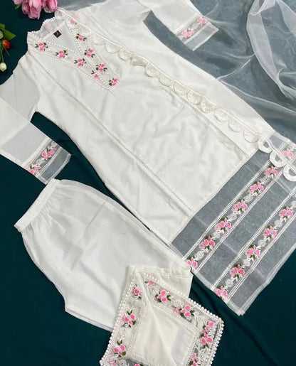 Stylish Pakistani Suit (Pastel Color)