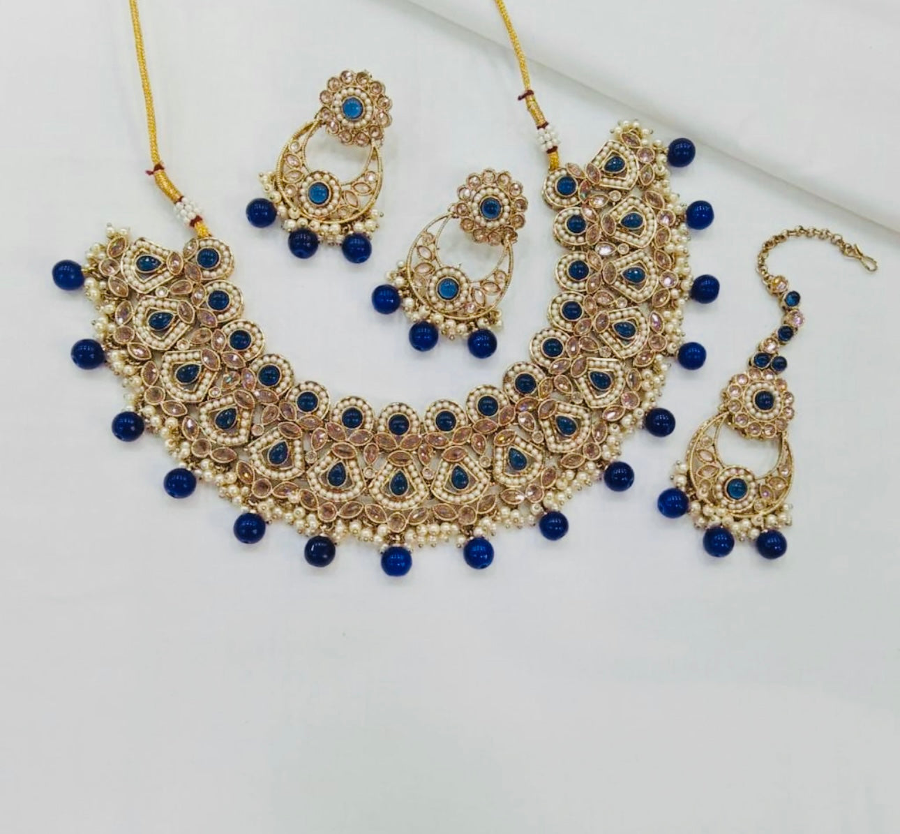 Super Quality Polki Necklace Set